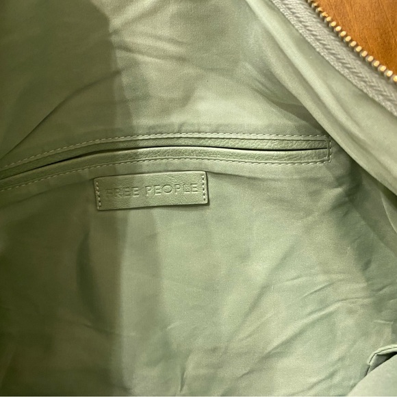 Free People NWT Slouchy Carryall in Spearmint - Picture 8 of 10